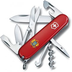 Складной нож Victorinox CLIMBER UKRAINE Большой Герб Украины 1.3703_T0400u