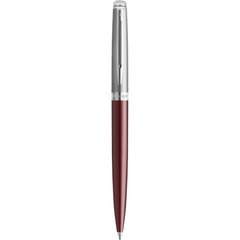 Ручка шариковая Waterman HEMISPHERE Essentials Metal & Red Lacquer CT BP 22 008