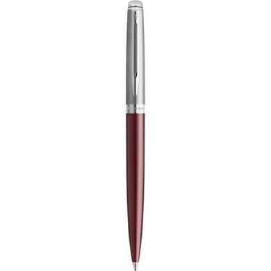 Ручка шариковая Waterman HEMISPHERE Essentials Metal & Red Lacquer CT BP 22 008