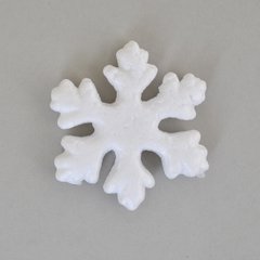 Набор пенопластовых фигурок SANTI "Снежинка", 75 мм