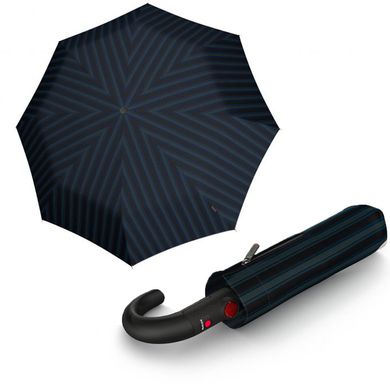 Складной зонт Knirps T.260 Medium Duomatic 2Line Up Black Ecorepel Kn95 3260 8499