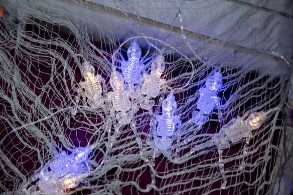 Электрогирлянда Yes! Fun Хэллоуин "Skeletons" 11 фигурок, 2 м, LED, на батарейках