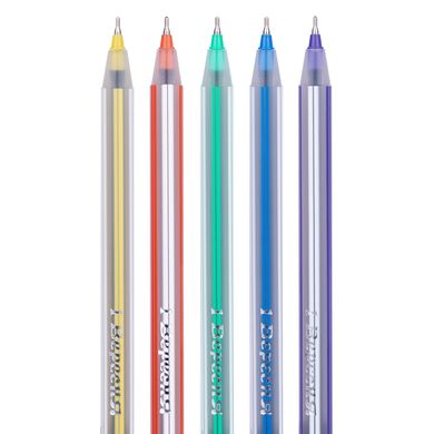 Ручка шариковая 1Вересня Softy 0,6 мм синяя
