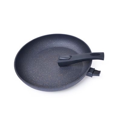 Сковородка Fissman COSMIC BLACK 28x5,4 см индукционная (4369)
