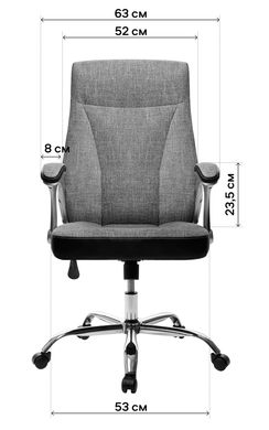 Офісне крісло GT Racer B-2310 Gray