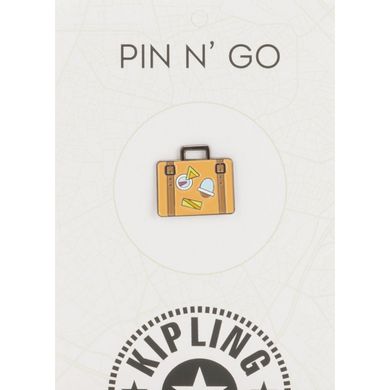 Значок Kipling SUITCASE PIN Mix Col Ss20 (Q54) KI4297_Q54