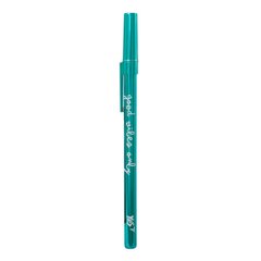 Ручка шариковая YES Happy pen 0,7 мм синяя бирюзовый корпус