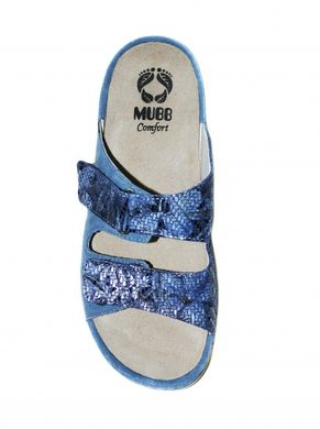 Шлепанцы женские Mubb (7207-1-04) Синий