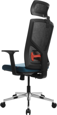Офісне крісло GT Racer B-8005A Black/Blue