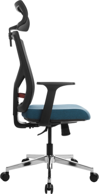 Офісне крісло GT Racer B-8005A Black/Blue