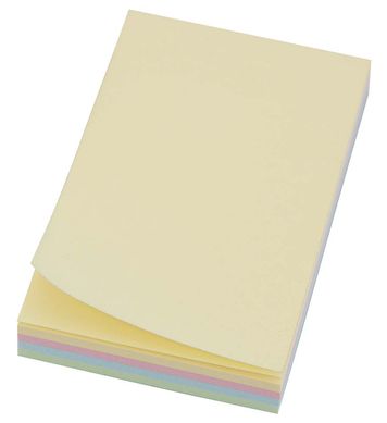 Бумага с липким слоем 75*50мм 4-цветн. 100л L1208