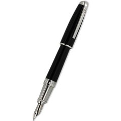 Перьевая ручка ST Dupont Olympio XL Diamonds Black Ch.Lacquer PP FP Du481675m