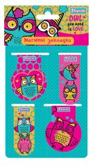 Закладки магнитные 1Вересня "Owl"