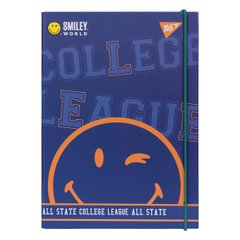 Папка для тетрадей YES картонная В5 "Smiley World.College"