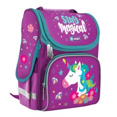 Рюкзак школьный каркасный Smart PG-11 Stay Magic, пурпурный