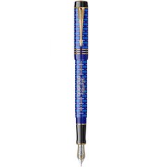 Ручка перьевая Parker DUOFOLD 100 LE Blue FP18-С F (Lim. Ed 100) 98 501