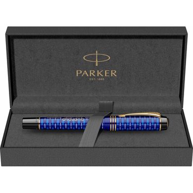Ручка перьевая Parker DUOFOLD 100 LE Blue FP18-С F (Lim. Ed 100) 98 501