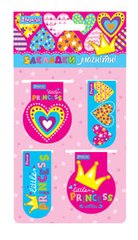 Закладки магнитные 1Вересня "Little princess", 4шт, Украина