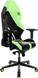 Геймерське крісло GT Racer X-3104 Wave Black/Light Green