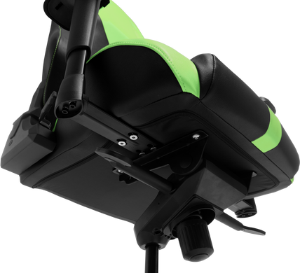 Геймерське крісло GT Racer X-3104 Wave Black/Light Green