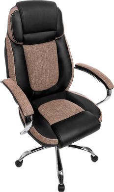 Офісне крісло GT Racer B-1510 Black/Brown