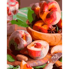 Набор в коробке, картина по номерам "Персиковый рай", 40*50 см., SANTI