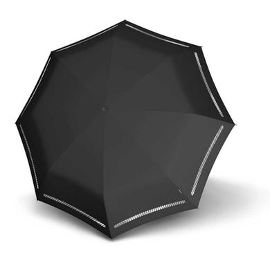 Зонт складной Knirps T.200 Medium Duomatic Reflective Black Kn9532007151