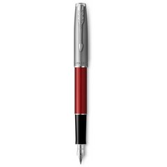 Ручка перьевая Parker SONNET 17 Essentials Metal & Red Lacquer CT FP F 83 611