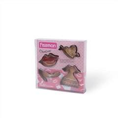 Набор форм для печенья и выпечки Fissman Girl 3 предмета (8568)