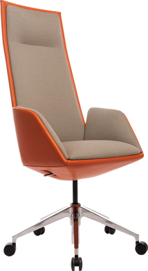 Офісне крісло GT Racer X-1916 FABRIC Orange/Flaxen
