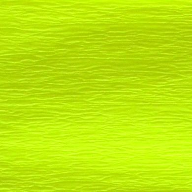 Бумага гофрированная 1Вересня флуоресц. желтая 20% (50см*200см)