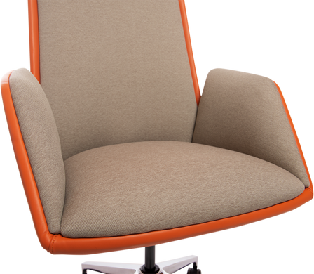 Офісне крісло GT Racer X-1916 FABRIC Orange/Flaxen