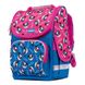 Рюкзак школьный каркасный Smart PG-11 Hello, panda, синий/розовый