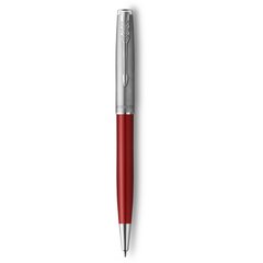 Ручка шариковая Parker SONNET 17 Essentials Metal & Red Lacquer CT BP 83 632