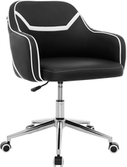 Офісне крісло GT Racer H-8042 Black/White