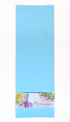 Пленка для упаковки и декорирования, светло-голубой, 60*60см, 10 листов
