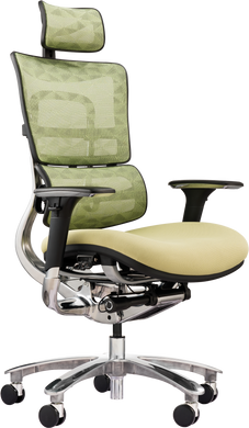 Офісне крісло GT Racer X-801A Green (W-54 B-44)