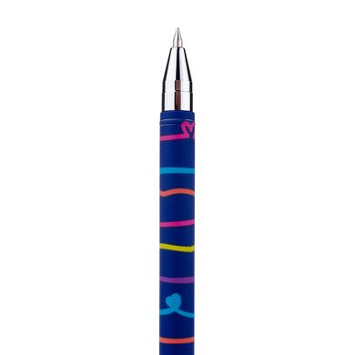 Ручка YES гелевая "Cats" 0,5 мм, синяя, микс 2 диз