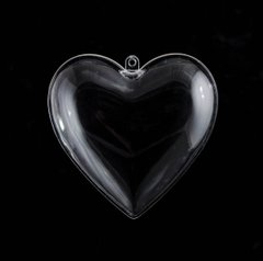 Набор пластиковых форм Santi "Сердце", 8см, 5 шт/уп
