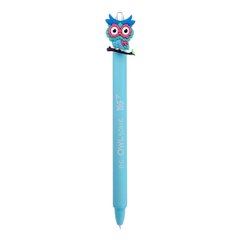 Ручка шариковая YES Cute owl 0,7 мм синяя автоматическая