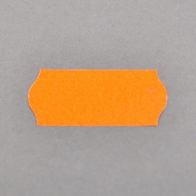 Ценник Datum флюорисцентный TCBL2612X 3,00м, овальный 250 шт/рол (оранжевый)