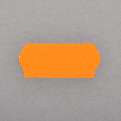 Ценник Datum флюорисцентный TCBL2612X 6,00м, овальный 500 шт/рол (оранжевый)