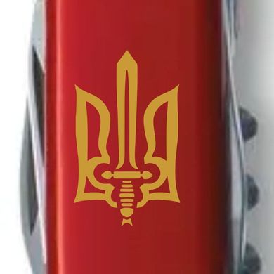 Складной нож Victorinox CAMPER UKRAINE Трезубец ОУН брон. 1.3613_T0305u