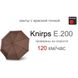 Складной зонт Knirps E.200 Medium Duomatic Dark Brown Kn95 1200 8901