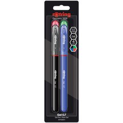 Ручка гелевая Rotring Standard Colors GEL 0,7 блистер 4шт R2115363