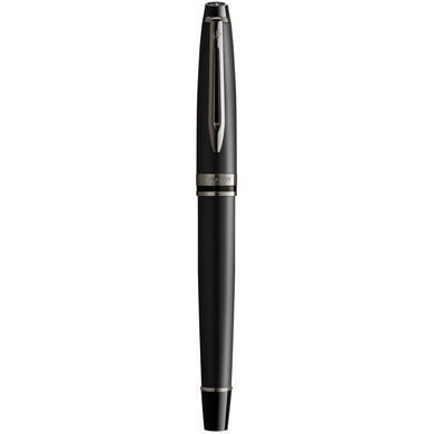 Ручка перьевая Waterman EXPERT Metallic Black Lacquer RT FP F 10 046