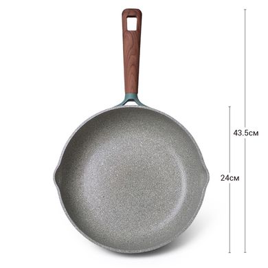 Сковорода для жарки Fissman FIRENZE 24x6 см (14276)