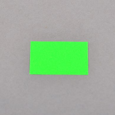 Ценник Datum флюорисцентный TCBL2616 5,60м, прямоугольный 350 шт/рол (зеленый)