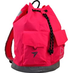 Рюкзак молодежный YES R-07 "Clan Reflective" розовый/серый