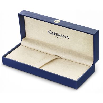 Ручка перьевая Waterman CARENE Deluxe Black/silver FP F 11 200